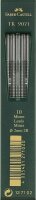 FABER-CASTELL TK 9071 Fallminen-Bleistiftminen schwarz 2B...