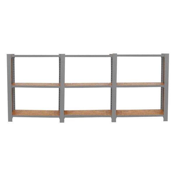Simonrack Regal OFFICLICK 8425437127588 grau, braun 240,0 x 30,0 x 100,0 cm  ( 8425437127588 )