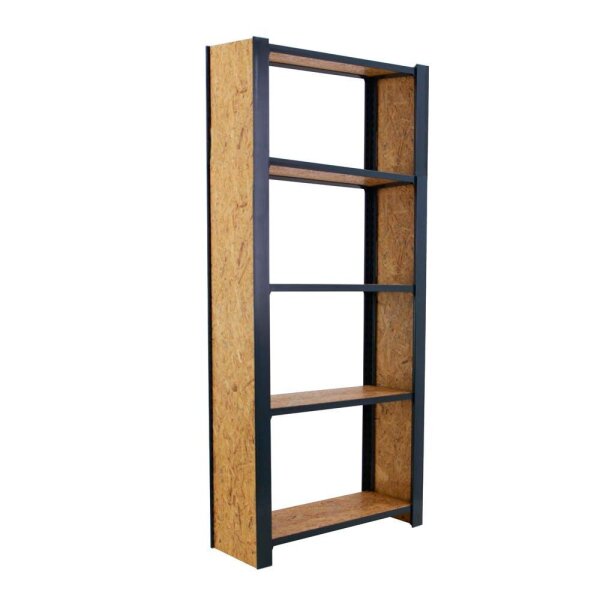 Simonrack Regal OFFICLICK 8425437127809 anthrazit, braun 80,0 x 30,0 x 210,0 cm  ( 8425437127809 )