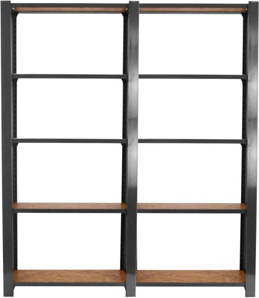 Simonrack Regal OFFICLICK 8425437127632 grau, braun 160,0 x 30,0 x 210,0 cm  ( 8425437127632 )