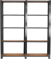 Simonrack Regal OFFICLICK 8425437127632 grau, braun 160,0...