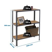 Simonrack Regal SIMONHOME CLICK PLUS 8425437128851 grau,...