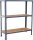 Simonrack Regal SIMONHOME CLICK MINI 8425437128820 grau, braun 80,0 x 30,0 x 90,0 cm