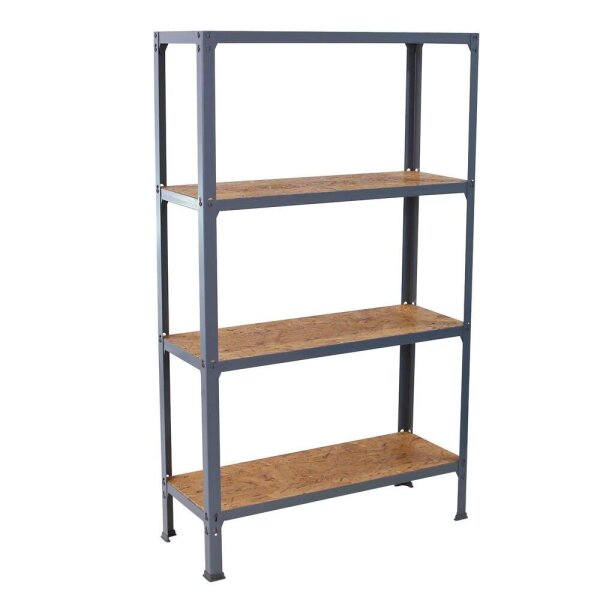Simonrack Regal SIMONHOME CLICK PLUS 8425437128912 grau, braun 100,0 x 30,0 x 160,0 cm