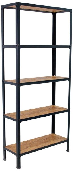 Simonrack Regal SIMONHOME CLICK MINI 8425437128967 anthrazit, braun 80,0 x 30,0 x 180,0 cm