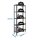 Simonrack Regal SIMONHOME CLICK MINI 8425437128967 anthrazit, braun 80,0 x 30,0 x 180,0 cm