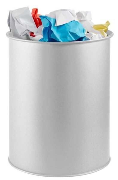DURABLE Papierkorb 15,0 l lichtgrau, 1 St.