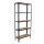 Simonrack Regal SIMONHOME CLICK PLUS 8425437128998 anthrazit, braun 100,0 x 30,0 x 180,0 cm