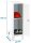 Simonrack Spind SIMONLOCKER DISM weiß 8425437122163, 1 Schließfach 40,0 x 50,0 x 101,5 cm