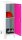 Simonrack Spind SIMONLOCKER DISM weiß, pink 8425437122187, 1 Schließfach 40,0 x 50,0 x 101,5 cm