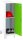 Simonrack Spind SIMONLOCKER DISM weiß, grün 8425437122194, 1 Schließfach 40,0 x 50,0 x 101,5 cm