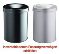 DURABLE Papierkorb 15,0 l schwarz, 1 St.