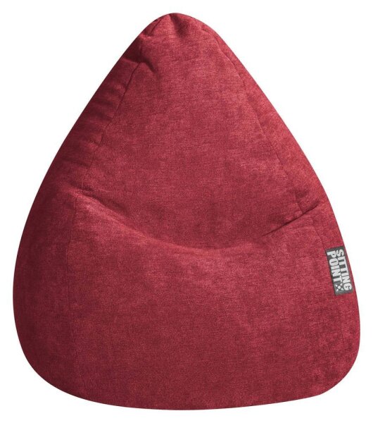SITTING POINT ALFA XL Sitzsack weinrot