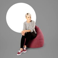 SITTING POINT ALFA XL Sitzsack weinrot