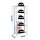 Simonrack Regal OFFICLICK 8425437127328 weiß, braun 80,0 x 30,0 x 210,0 cm  ( 8425437127328 )