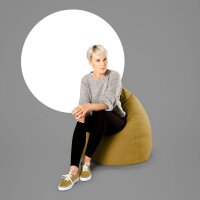 SITTING POINT ALFA XL Sitzsack senf