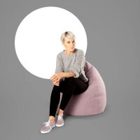 SITTING POINT ALFA XL Sitzsack altrosa