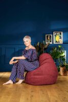 SITTING POINT ALFA XXL Sitzsack weinrot