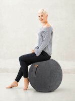 SITTING BALL ALFA Sitzball anthrazit 65,0 cm