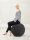 SITTING BALL ALFA Sitzball schwarz 65,0 cm