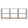Simonrack Regal OFFICLICK 8425437127496 grau, braun 240,0 x 30,0 x 100,0 cm  ( 8425437127496 )