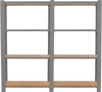 Simonrack Regal OFFICLICK 8425437127519 grau, braun 160,0...
