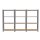 Simonrack Regal OFFICLICK 8425437127526 grau, braun 240,0 x 30,0 x 150,0 cm  ( 8425437127526 )