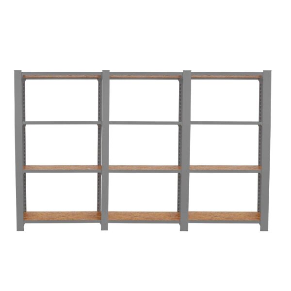 Simonrack Regal OFFICLICK 8425437127618 grau, braun 240,0 x 30,0 x 150,0 cm  ( 8425437127618 )