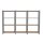 Simonrack Regal OFFICLICK 8425437127618 grau, braun 240,0 x 30,0 x 150,0 cm  ( 8425437127618 )
