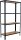 Simonrack Regal SIMONHOME CLICK MINI 8425437127847 anthrazit, braun 80,0 x 30,0 x 160,0 cm