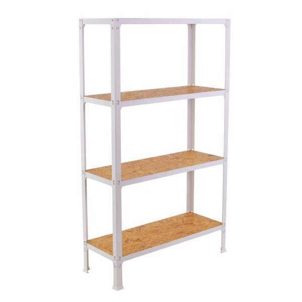 Simonrack Regal SIMONHOME CLICK PLUS 8425437128929 weiß, braun 100,0 x 30,0 x 160,0 cm