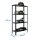 Simonrack Regal SIMONHOME CLICK PLUS 8425437128936 anthrazit, braun 100,0 x 30,0 x 160,0 cm