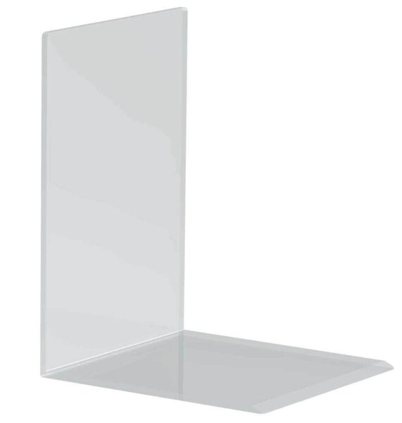 MAUL Buchstützen glasklar 15,0 x 16,0 x 21,0 cm, 2 St.