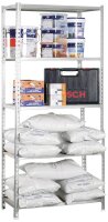 Simonrack Schwerlastregal MADERCLICK PLUS 8435104910771 silber 100,0 x 30,0 x 200,0 cm