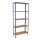 Simonrack Regal SIMONHOME CLICK PLUS 8425437128974 grau, braun 100,0 x 30,0 x 180,0 cm