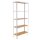 Simonrack Regal SIMONHOME CLICK PLUS 8425437128981 weiß, braun 100,0 x 30,0 x 180,0 cm