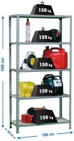 Simonrack Schwerlastregal MADERCLICK PLUS 8435104908075...