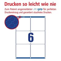 AVERY Zweckform Versandetiketten L7166-100 weiß 99,1 x 93,1 mm, 100 Blatt