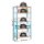 Simonrack Schwerlastregal MADERCLICK PLUS 8435104912799 blau, orange 100,0 x 30,0 x 200,0 cm