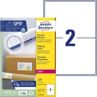 AVERY Zweckform Versandetiketten L7168-100 weiß...
