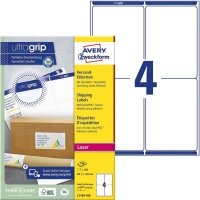 AVERY Zweckform Versandetiketten L7169-100 weiß...
