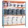 Simonrack Schwerlast-Weitspannregal SIMONFORTE CHIPBOARD 8435104921616 blau, orange 180,0 x 60,0 x 200,0 cm