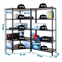 Simonrack Schwerlast-Weitspannregal MADERCLICK...