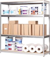 Simonrack Schwerlast-Weitspannregal SIMONFORTE CHIPBOARD 8435104925201 silber 180,0 x 60,0 x 200,0 cm