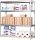 Simonrack Schwerlast-Weitspannregal SIMONFORTE CHIPBOARD 8435104925201 silber 180,0 x 60,0 x 200,0 cm