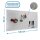 Simonrack Lochwand-Set 35,0 x 120,0 x 40,0 cm, 1 St.