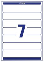 AVERY Zweckform Ordneretiketten L4760-100 weiß, 100 Blatt
