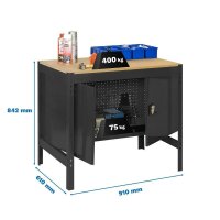 Simonrack Werkbank SIMONWORK BT0 anthrazit 91,0 x 61,0 x...