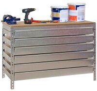 Simonrack Werkbank SIMONWORK BT5 BOX silber 6 Schubladen...