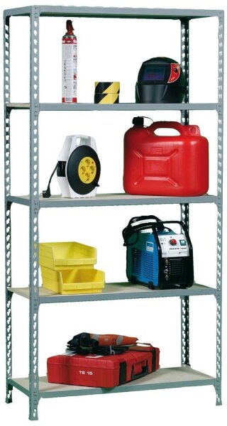 Simonrack Schwerlastregal MADERCLICK MINI 8435104937235 grau 80,0 x 30,0 x 180,0 cm